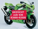GEZOCHT kawasaki ninja zx6r 636, Motoren, Motoren | Kawasaki, Particulier