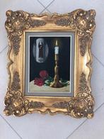 Schilderij op paneel uit 1964 gesigneerd L. Rahier, Antiek en Kunst, Ophalen of Verzenden