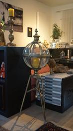 Grote Art Deco lantaarn, glazen koepel, Antiek en Kunst, Antiek | Woonaccessoires, Ophalen
