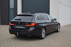 BMW 520e 204Pk Touring Facelift/Leder/LED/Trekhaak, Auto's, 1998 cc, Achterwielaandrijving, 4 cilinders, Leder