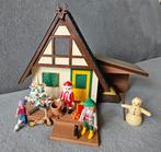Playmobil  - père Noël livre des cadeaux, Ophalen of Verzenden, Zo goed als nieuw