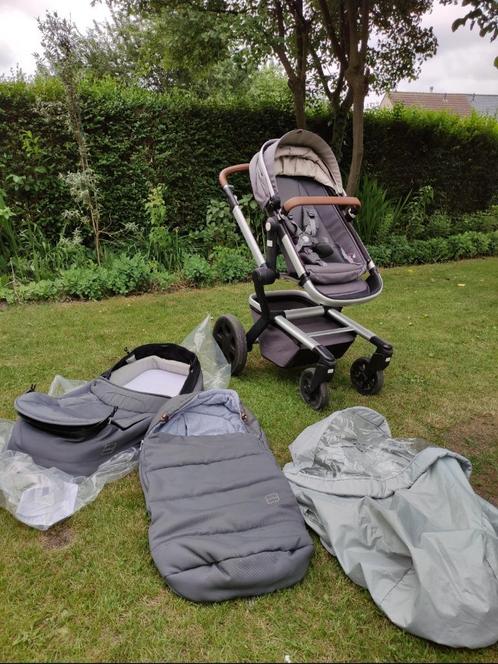 Joolz Day 3, Kinderen en Baby's, Kinderwagens en Combinaties, Gebruikt, Combiwagen, Overige merken, Duowagen, Met reiswieg, Verstelbare duwstang