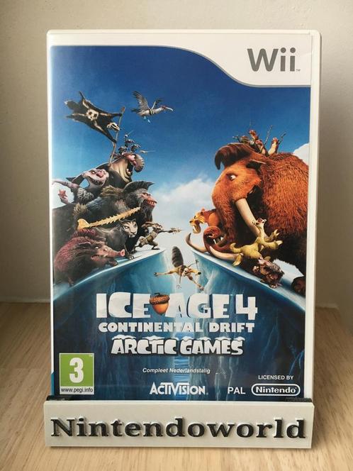 Ice Age 4 - Continental Drift (Wii), Games en Spelcomputers, Games | Nintendo Wii, Zo goed als nieuw, Ophalen of Verzenden