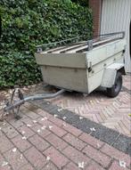 Kleine aanhanger met deksel en bagagerek, Auto diversen, Aanhangers en Bagagewagens, Ophalen, Gebruikt