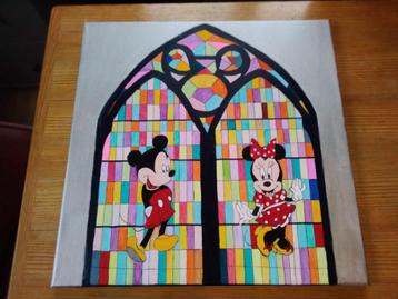 Toile Mickey & Minnie