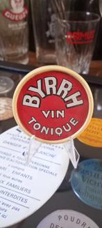 Oude kleine zakspiegel voor reclame Byrrh alcohol, Verzamelen, Merken en Reclamevoorwerpen, Ophalen of Verzenden, Gebruikt, Reclamebord