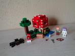 LEGO Minecraft Het Paddenstoelenhuis - 21179, Ophalen of Verzenden, Gebruikt, Complete set, Lego