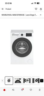 Machine à laver WHIRLPOOL  8Kg. Neuf!, Electroménager, Sèche-linge, Enlèvement, Comme neuf