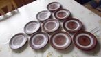 10 Keramiek bordjes - 15 cm, Huis en Inrichting, Ophalen of Verzenden, Nieuw, Keramiek, Bord(en)