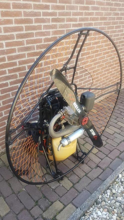 Paramotor set PAP PA125 + Dudek Report Air 22 + accesoires, Sport en Fitness, Zweefvliegen en Paragliding, Gebruikt, Paramotor