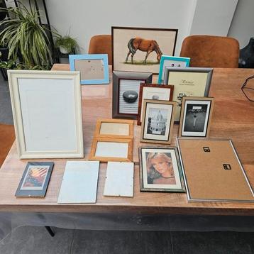 Kaders allerlei, in 1 keer al de kaders voor 15euro beschikbaar voor biedingen