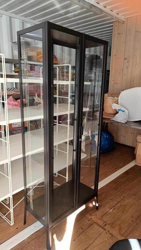 Vitrine kast, Huis en Inrichting, Kasten | Vitrinekasten, Glas, Ophalen