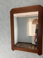 Spiegel, massief hout kaderwerk., Ophalen