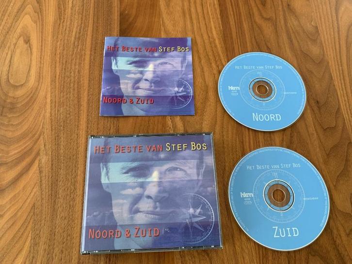 In zeer goede staat Het beste van Stef Bos 2CD’S, Cd's en Dvd's, Cd's | Nederlandstalig, Zo goed als nieuw, Levenslied of Smartlap
