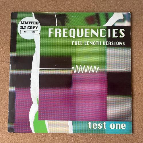 VA - Frequencies - Test One (2xLP, Music Man Records), Cd's en Dvd's, Vinyl | Dance en House, Gebruikt, Techno of Trance, 12 inch