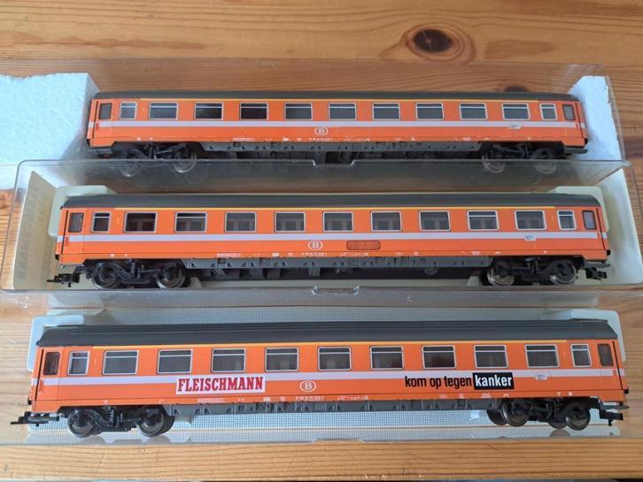 3x Fleischmann 5151, Hobby en Vrije tijd, Modeltreinen | H0, Gebruikt, Wagon, Gelijkstroom of Wisselstroom, Fleischmann, Ophalen of Verzenden