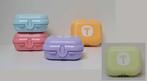 Tupperware™ Set van vijf « Snackbox - Big T » small, Verzenden, Nieuw, Paars, Bus of Trommel