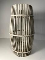 Lanterne/Vase - 35cm - Bois & Verre, Comme neuf, Moins de 50 cm, Autres couleurs, Envoi