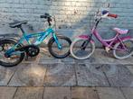 Kinderfietsen  princess en mickeybike  16 inch wiel, Fietsen en Brommers, Ophalen, Zo goed als nieuw