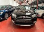 Dacia Sandero Stepway 0.9 benzine, Auto's, Dacia, 898 cc, Zwart, Zwart, Bedrijf
