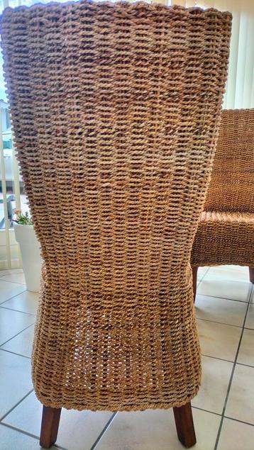 Rieten stoelen, Enlèvement, Utilisé