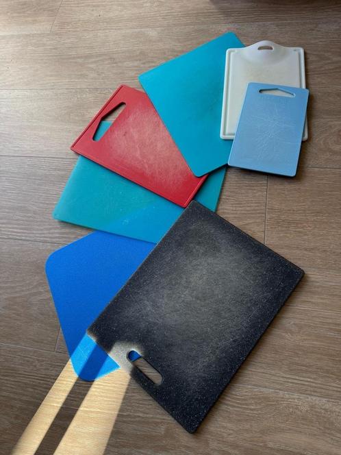 Set van 7 snijplanken, Huis en Inrichting, Keuken | Keukenbenodigdheden, Gebruikt, Ophalen