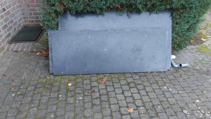 Stenen keukenblad, Huis en Inrichting, Keuken | Keukenelementen, Gebruikt, Zwart, Ophalen