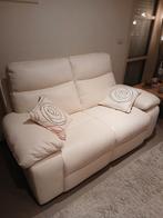 Lederen tweezit sateadax, Huis en Inrichting, Ophalen