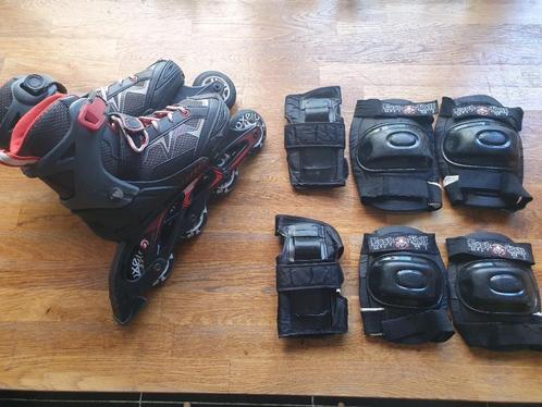 Skeelers kids maat 32 tot 35 incl beschermers, Sport en Fitness, Skeelers, Gebruikt, Kinderen, Ophalen of Verzenden
