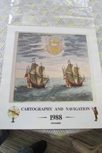 Carthografy & Navigation 1988 kalender, Enlèvement ou Envoi, Gravure, Neuf