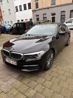 BMW 530e, Autos, Carnet d'entretien, Noir, 5 portes, Automatique
