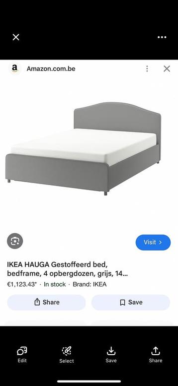 Ikea bed and mattress beschikbaar voor biedingen