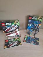 Lego Star Wars 75002 AT-RT 75003 A-Wing 100% compleet, Kinderen en Baby's, Speelgoed | Duplo en Lego, Lego, Zo goed als nieuw