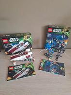 Lego Star Wars 75002 AT-RT 75003 A-Wing 100% compleet, Lego, Zo goed als nieuw, Ophalen