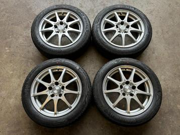 5x100 16 inch Volkswagen Polo 2010+ velgen + DEMO Banden beschikbaar voor biedingen