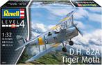 1/32 D.H. 82 A Tiger Moth, Hobby en Vrije tijd, Revell, Nieuw, Ophalen of Verzenden, Groter dan 1:72