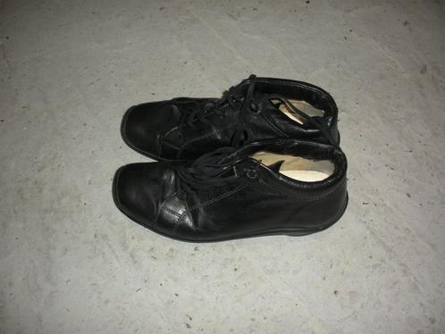 Paire de bottillons en cuir WOLKY., Kleding | Dames, Schoenen, Gedragen, Lage of Enkellaarzen, Zwart, Ophalen
