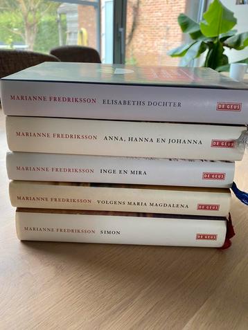 Boekenpakket Marianne Frederiksson beschikbaar voor biedingen