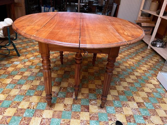 Franse klaptafel Louis Philippe Olm, Antiek en Kunst, Antiek | Meubels | Tafels, Ophalen