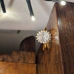 Bague. acier inoxydable Verre., Bijoux, Sacs & Beauté, Boucles d'oreilles, Enlèvement ou Envoi, Comme neuf, Verre