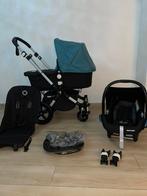 Bugaboo Cameileon 3 petrol Blu  /Black 3-in-1 Complete Set, B, Ophalen of Verzenden, Zo goed als nieuw, W