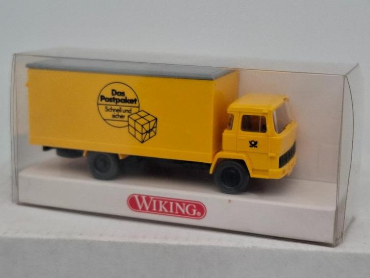 Magirus Deutz bakwagen post - Wiking 1/87, Hobby en Vrije tijd, Modelauto's | 1:87, Zo goed als nieuw, Bus of Vrachtwagen, Wiking