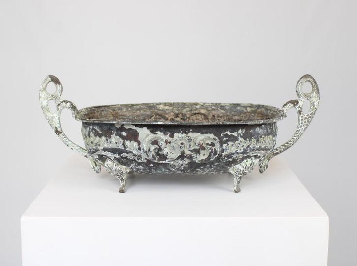 centre de table patiné, Antiquités & Art, Curiosités & Brocante, Enlèvement ou Envoi