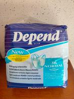 10x Nieuw Depend slip 36stuks Normal, Ophalen of Verzenden, Nieuw