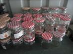 confituurpotten en onderzetglaasjes, Ophalen, Zo goed als nieuw, Glas, Glas of Glazen