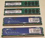 4x 2GB DDR2 Ram geheugen, Computers en Software, Gebruikt, Ophalen of Verzenden, DDR2, Desktop