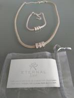 bracelet + collier bijoux de fantaisie, Neuf, Enlèvement ou Envoi, Avec cristal, Autres matériaux