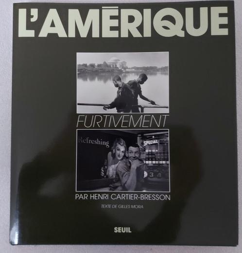 livre de Henri Cartier-Bresson - L'Amérique furtivement, Livres, Art & Culture | Photographie & Design, Neuf, Photographes, Enlèvement ou Envoi