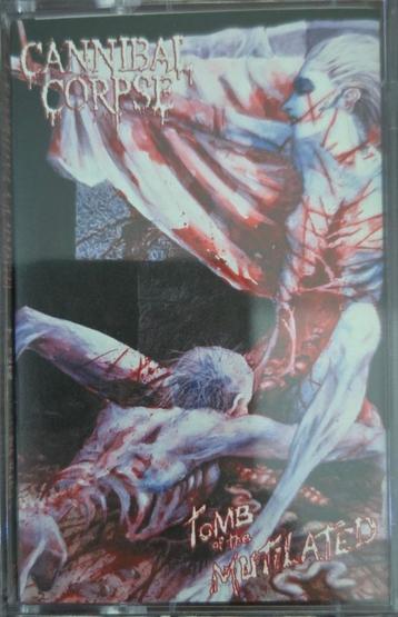 Cannibal Corpse ‎– Tomb Of The Mutilated(cassette paars of z beschikbaar voor biedingen