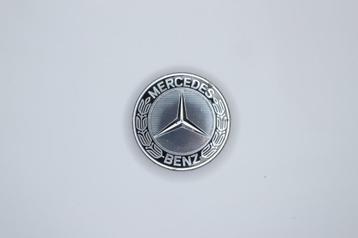 Mercedes naafkappen zwart + zilver 75mm a1714000025-2